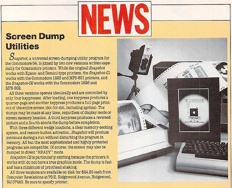 File:Commodore MicroComputer Issue 37 1985 Sep Oct Snapshot Screendump.jpg